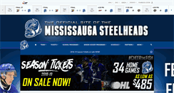 Desktop Screenshot of mississaugasteelheads.com